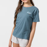 Girl's Script Surf Tee