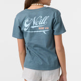 Girl's Script Surf Tee