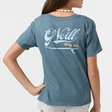 Girl's Script Surf Tee