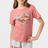 Girl's Sunset Crossing Tee