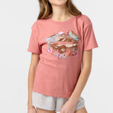 Girl's Sunset Crossing Tee