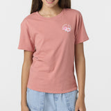 Girl's Coast Hibiscus Tee