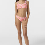 Girl's Nayomi Floral Revo Tie Back Bralette Top Set