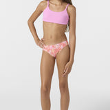 Girl's Nayomi Floral Revo Tie Back Bralette Top Set