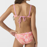 Girl's Nayomi Floral Revo Tie Back Bralette Top Set