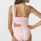 Girl's Balearic Waves Asymm One-Piece