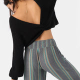 Hillside Twist Front Reversible Sweater