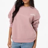 Bubble Surf Oversized Crew Neck Fleece
