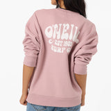 Bubble Surf Oversized Crew Neck Fleece