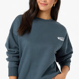 Bubble Surf Oversized Crew Neck Fleece