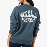 Bubble Surf Oversized Crew Neck Fleece