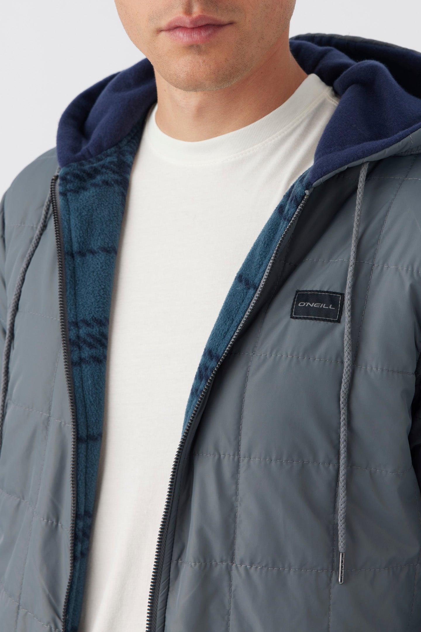 GLACIER HOOD REVERSIBLE JACKET