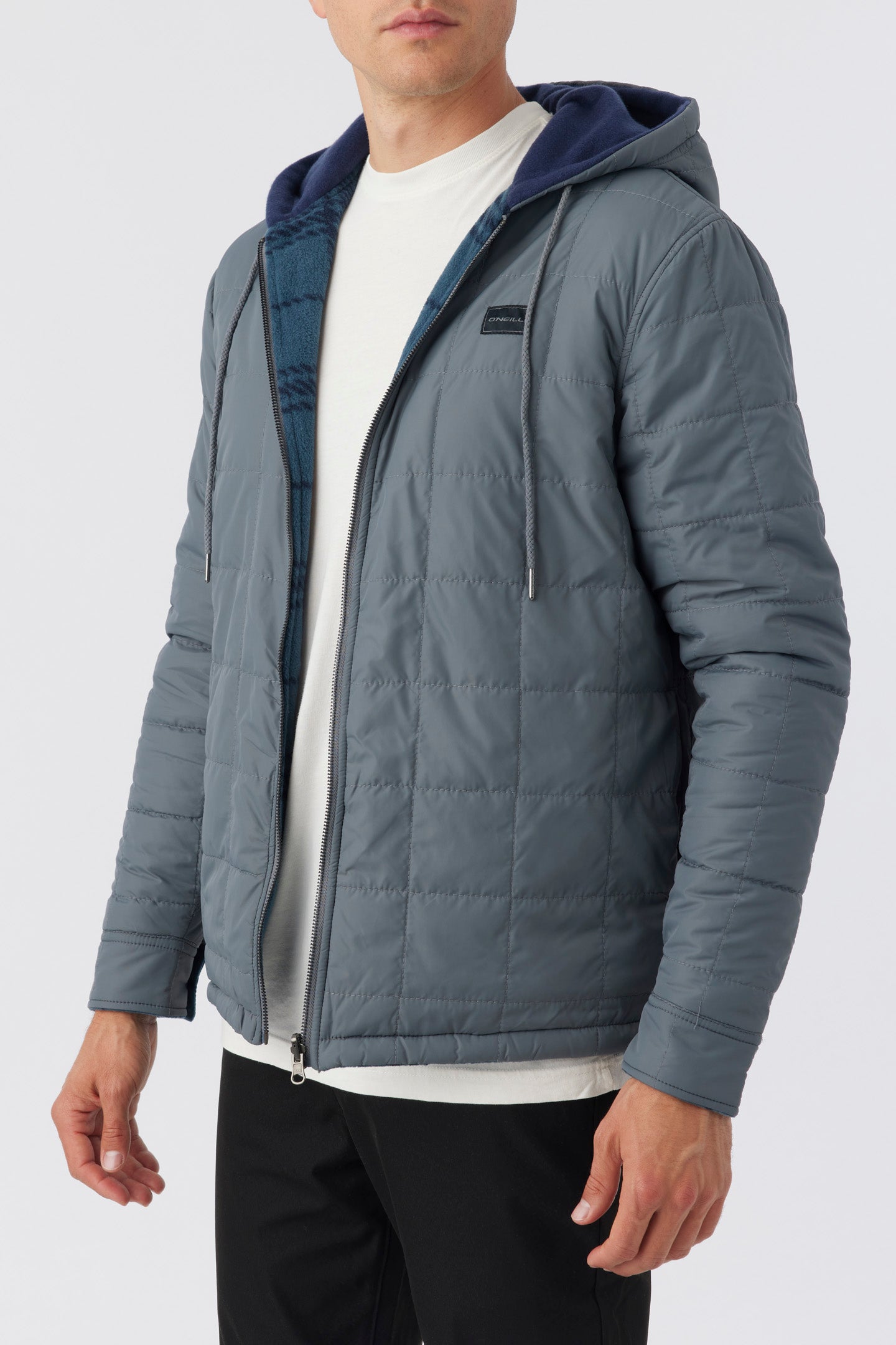 GLACIER HOOD REVERSIBLE JACKET