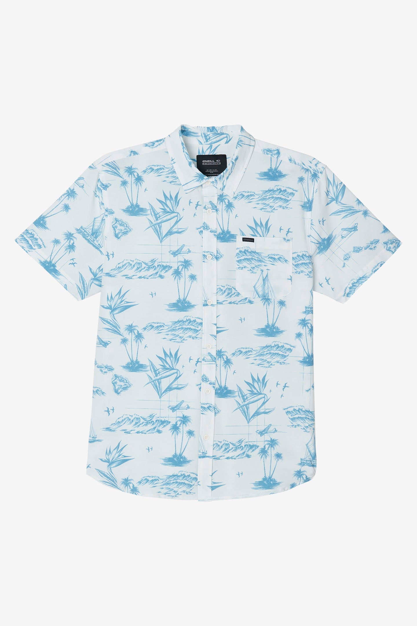 TRVLR UPF TRAVERSE HAWAII RELAXED FIT SHIRT