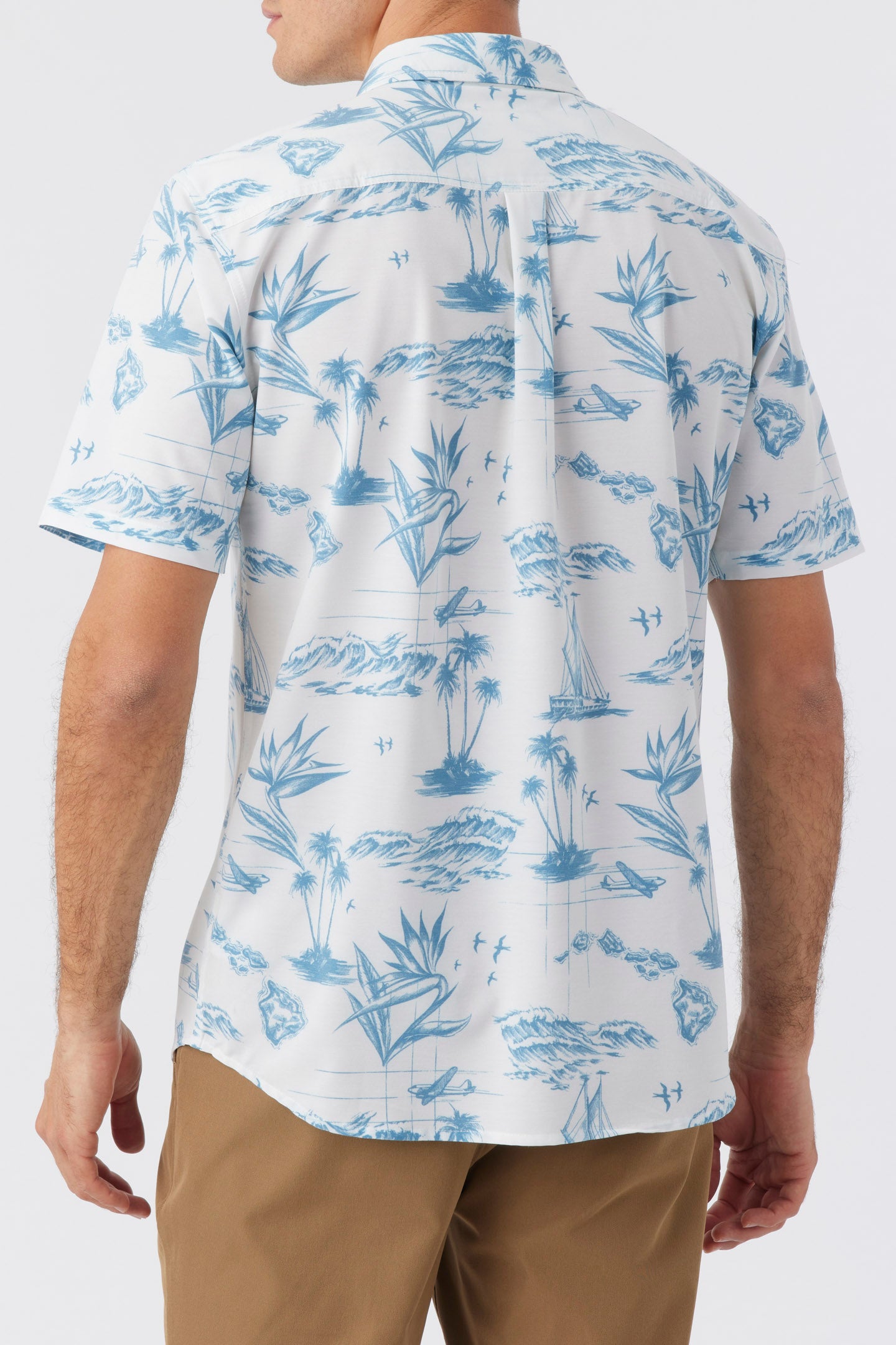 TRVLR UPF TRAVERSE HAWAII RELAXED FIT SHIRT