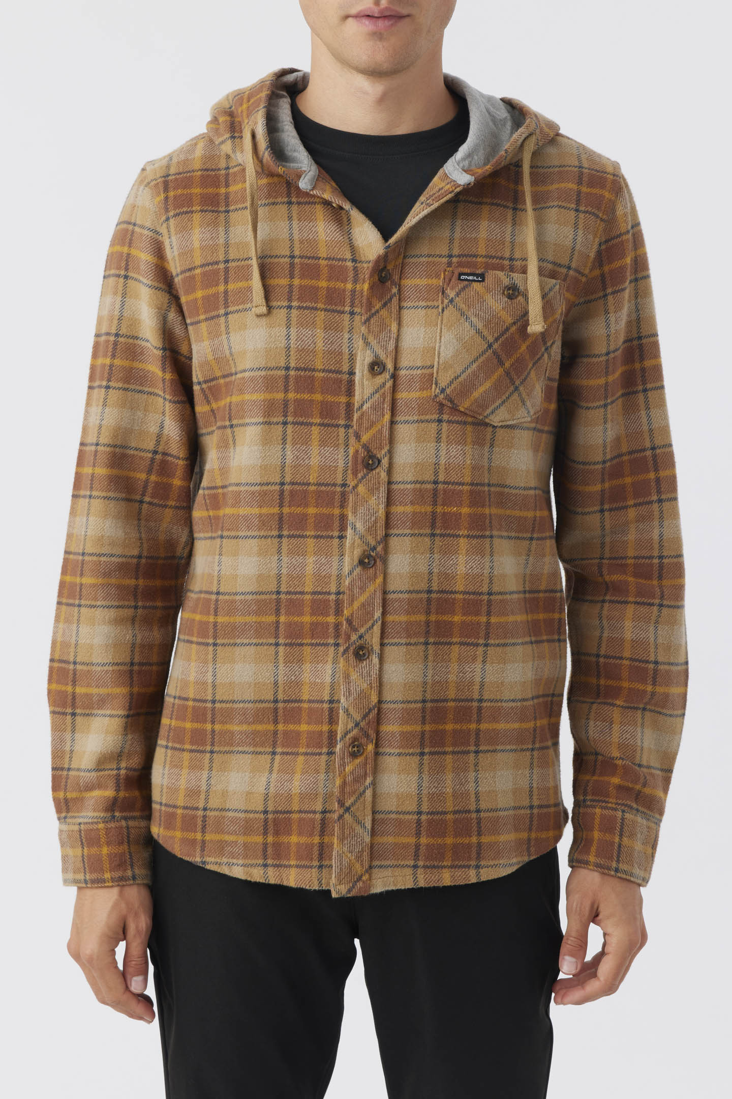 CLAYTON HOOD LONG SLEEVE SHIRT