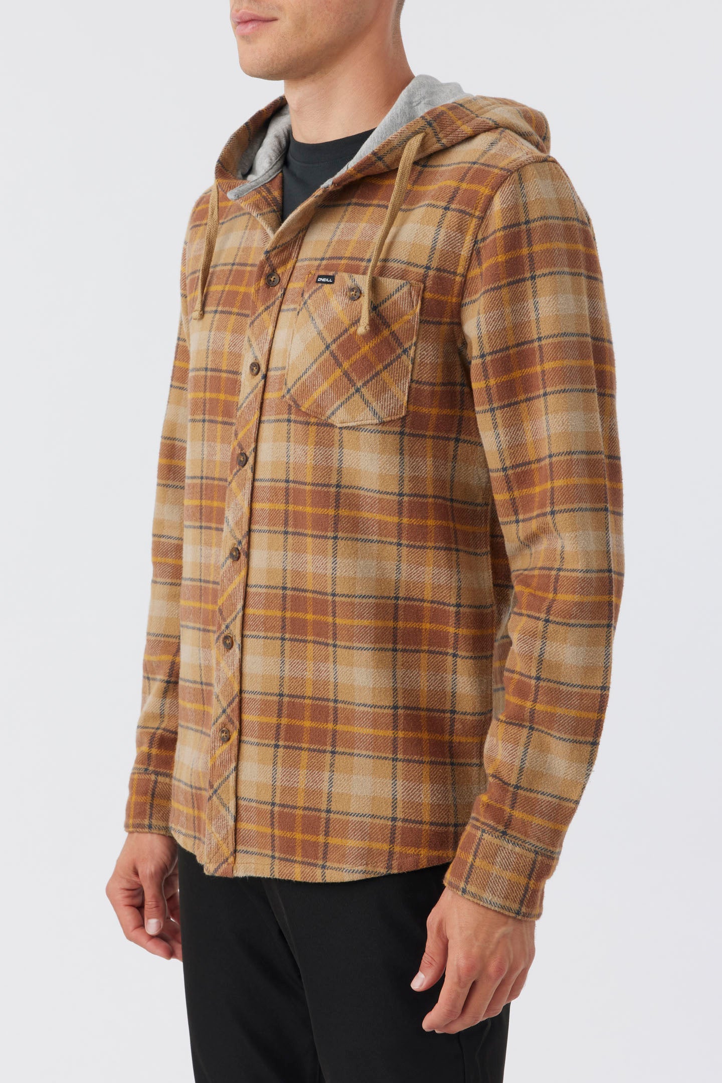 CLAYTON HOOD LONG SLEEVE SHIRT