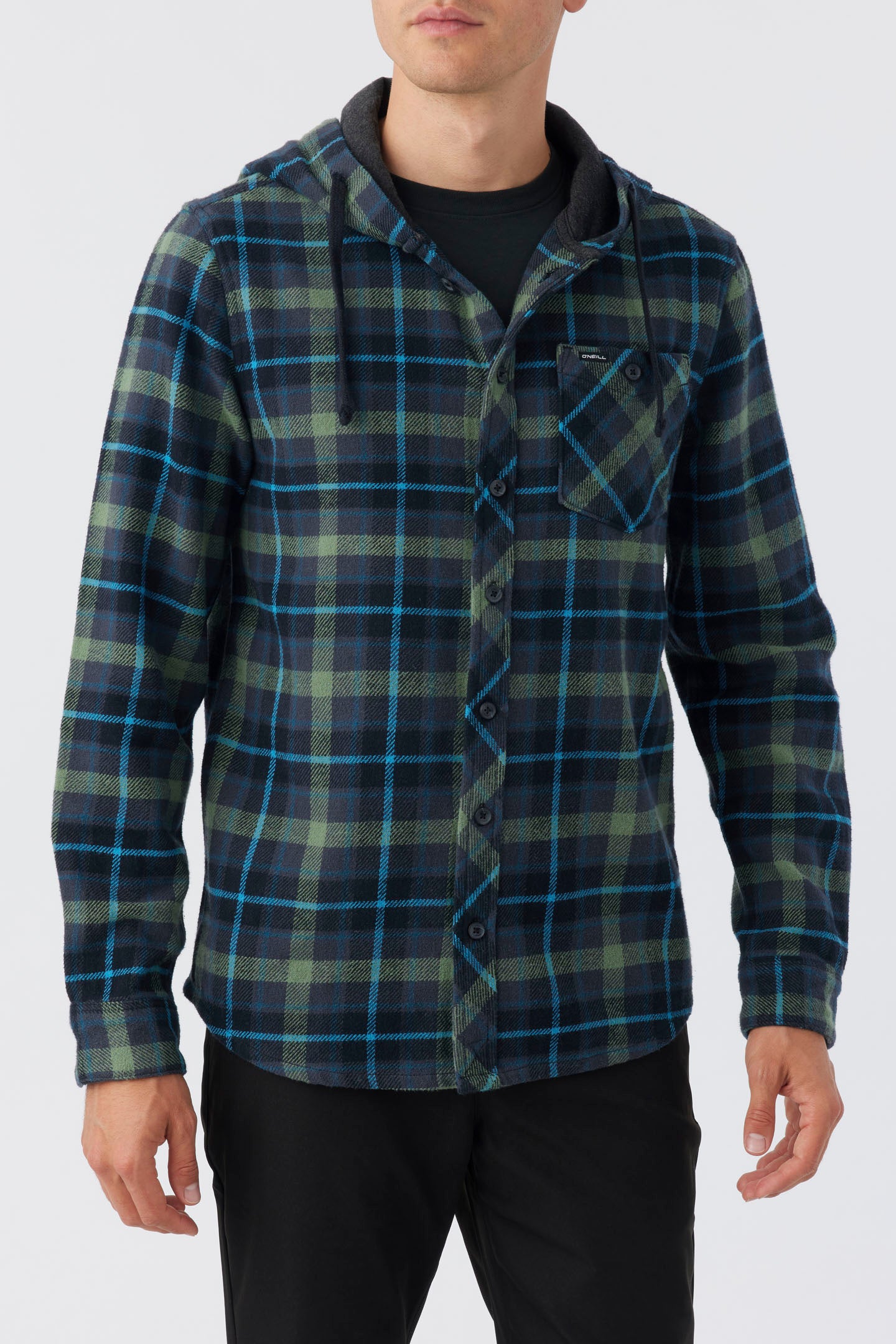 CLAYTON HOOD LONG SLEEVE SHIRT