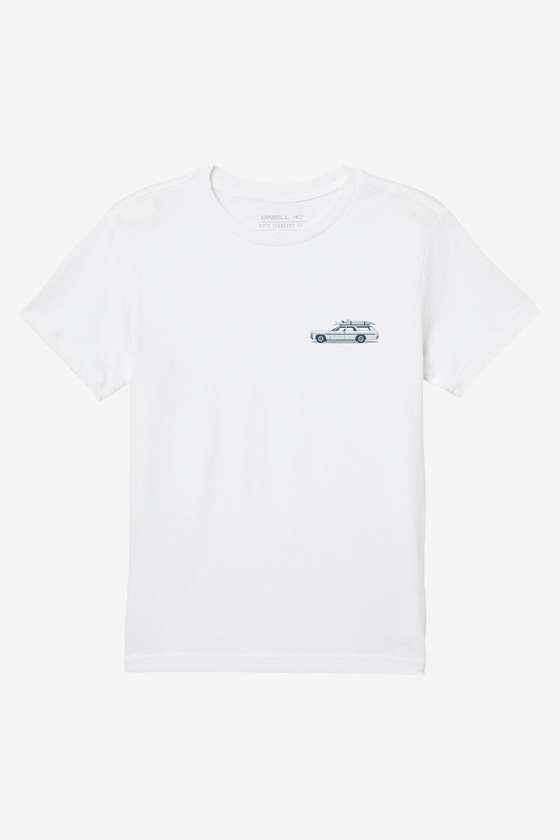 Boy's Country Squire Tee - White | O'Neill