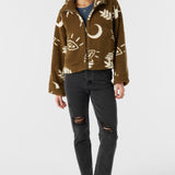 Rori High Pile Fleece Cropped Jacket