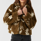 Rori High Pile Fleece Cropped Jacket