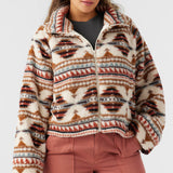 Rori High Pile Fleece Cropped Jacket