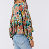 Junie Tenley Floral Top