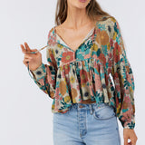Junie Tenley Floral Top
