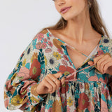 Junie Tenley Floral Top