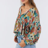 Junie Tenley Floral Top