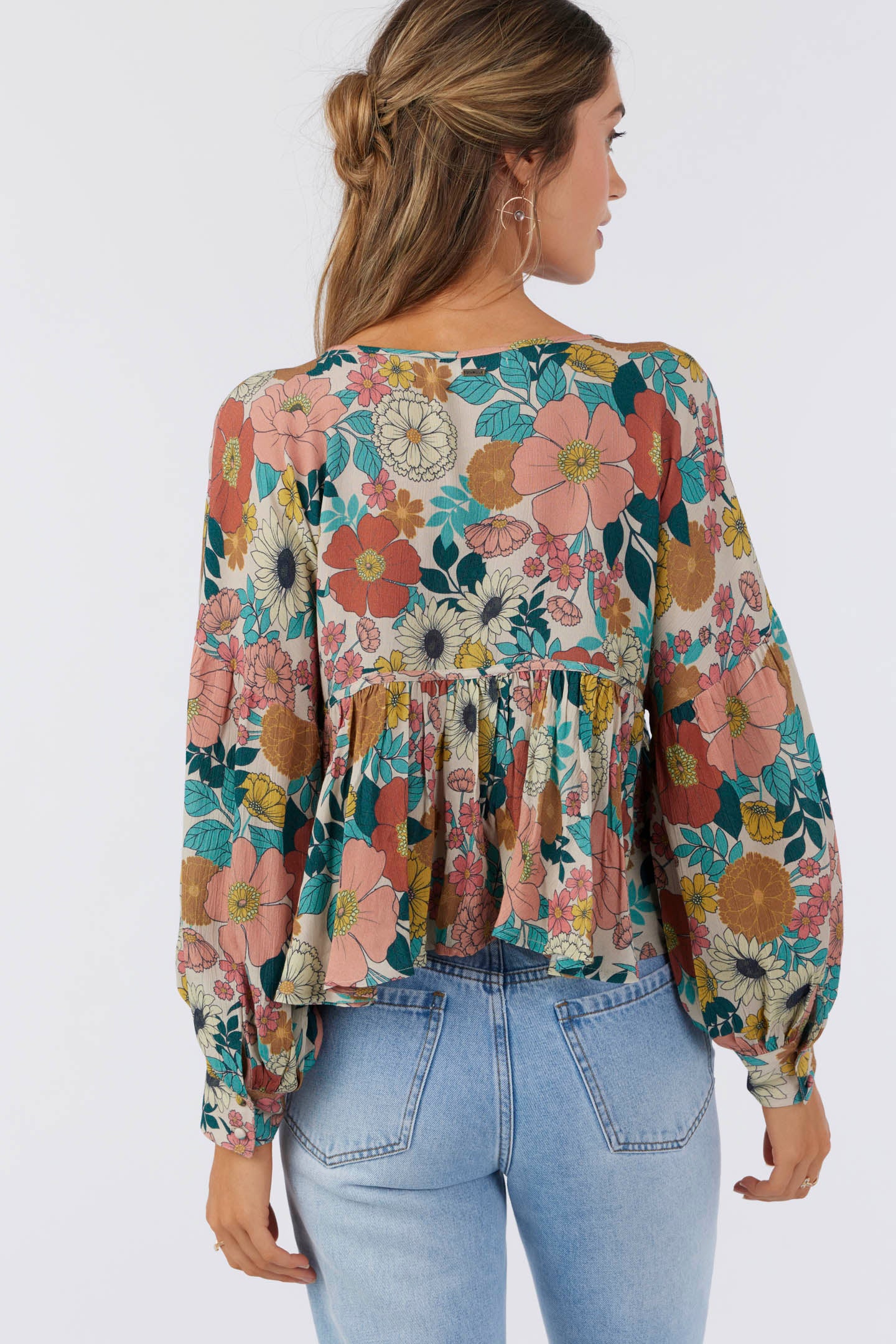 JUNIE TENLEY FLORAL TOP