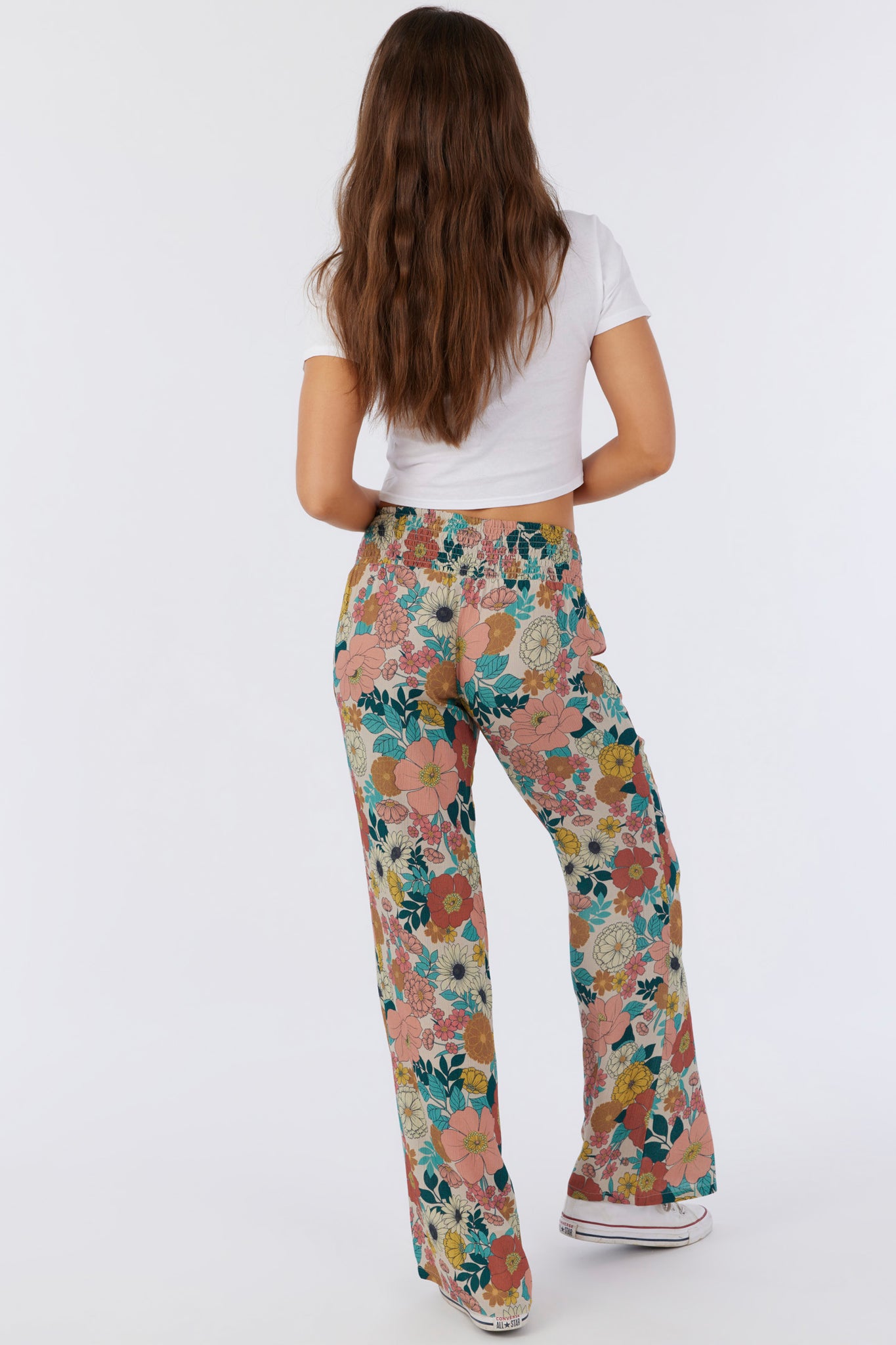 Johnny Tenley Floral Beach Pants - Multi Colored