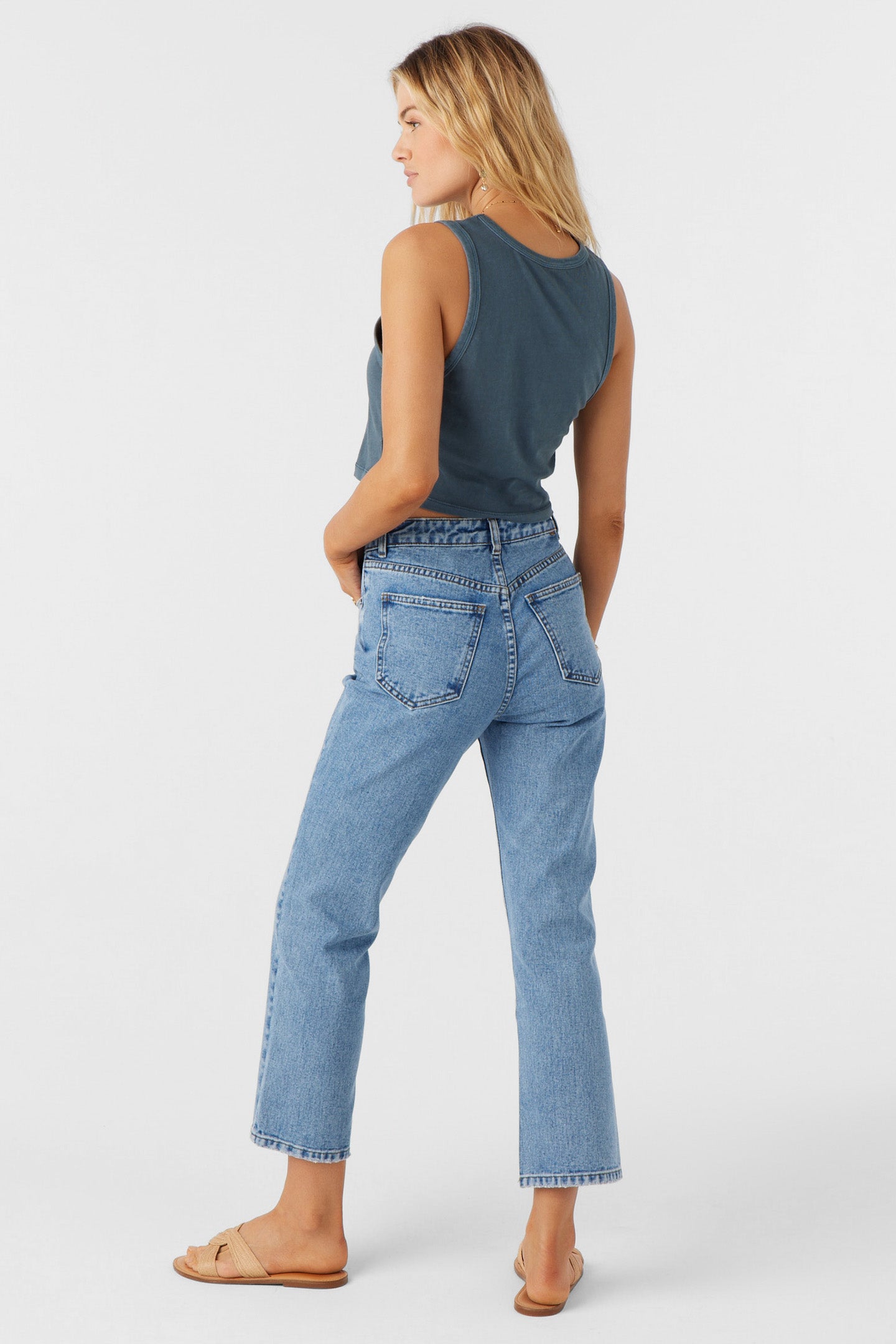 MARI DENIM JEAN PANTS