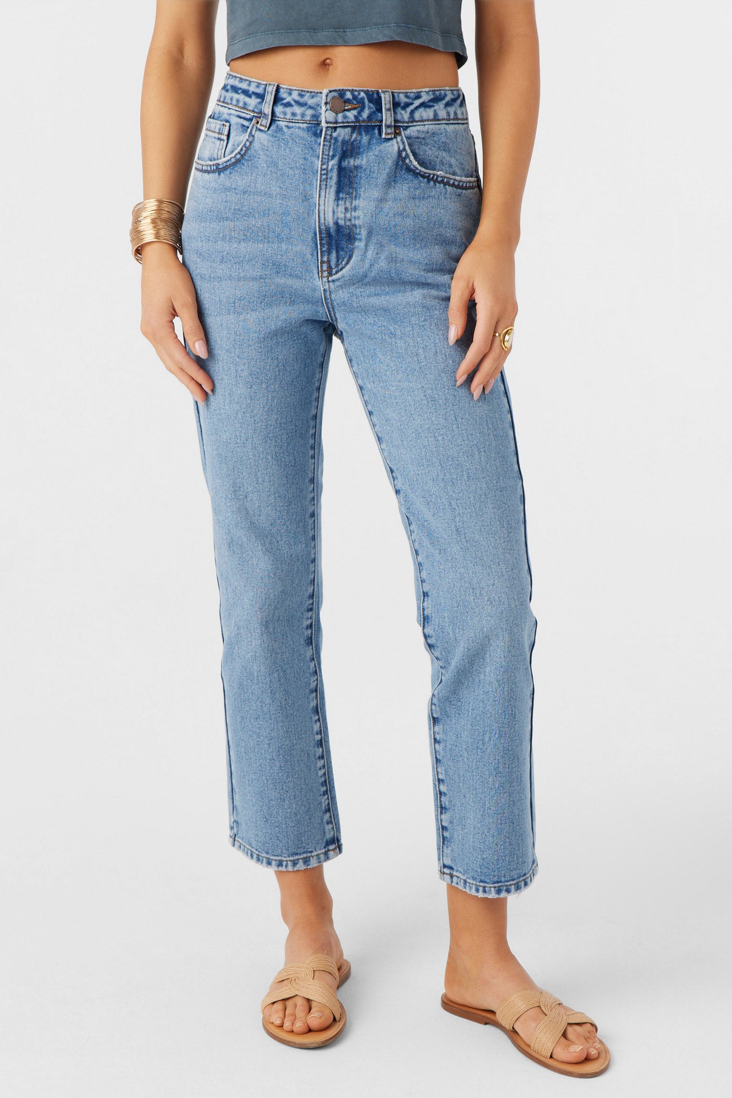 MARI DENIM JEAN PANTS