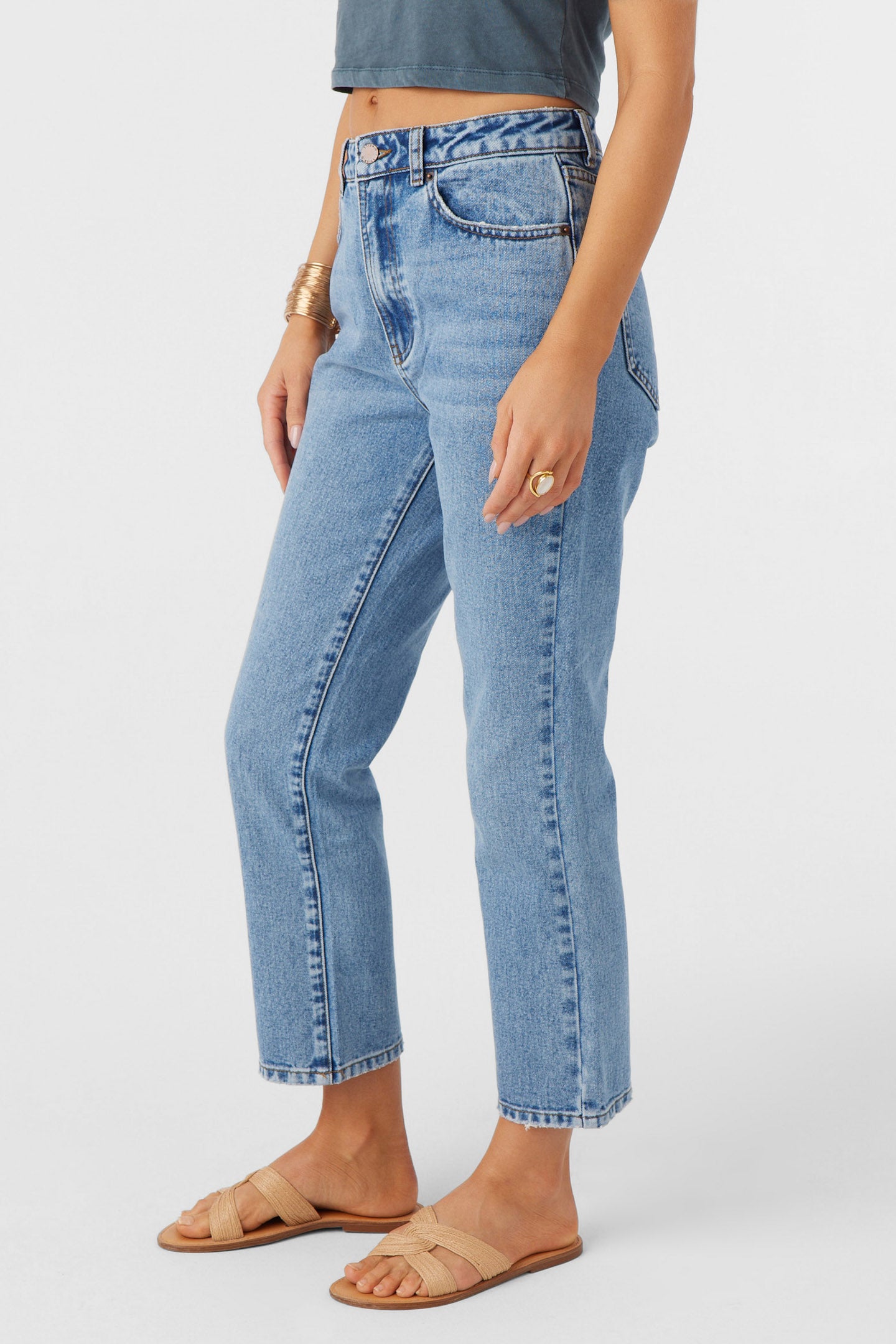 MARI DENIM JEAN PANTS