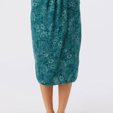Corrine Satin Midi Skirt