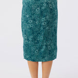 Corrine Satin Midi Skirt