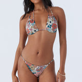 Tenley Floral Ventura Multi-Way Halter Top