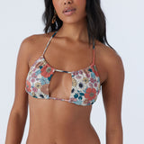 Tenley Floral Ventura Multi-Way Halter Top