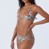 Tenley Floral Boulders Strappy Full Bottoms