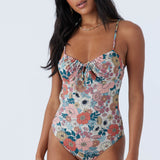 Tenley Floral Kailua Underwire Cheeky One-Piece