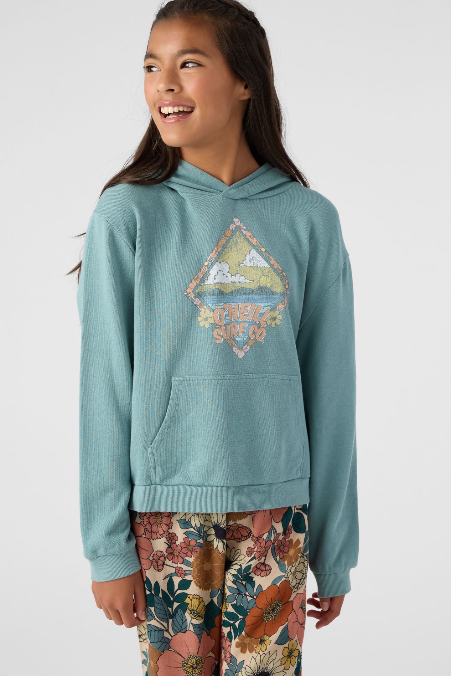 GIRL'S FALLON PULLOVER FLEECE