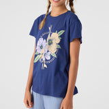 Girl's Surf Flower Tee