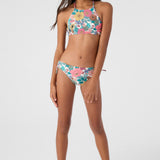 Girl's Tenley Floral Braided Strap Set