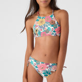 Girl's Tenley Floral Braided Strap Set