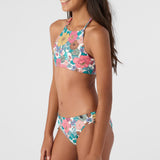 Girl's Tenley Floral Braided Strap Set