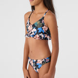 Girl's Matira Tropical Peplum Set