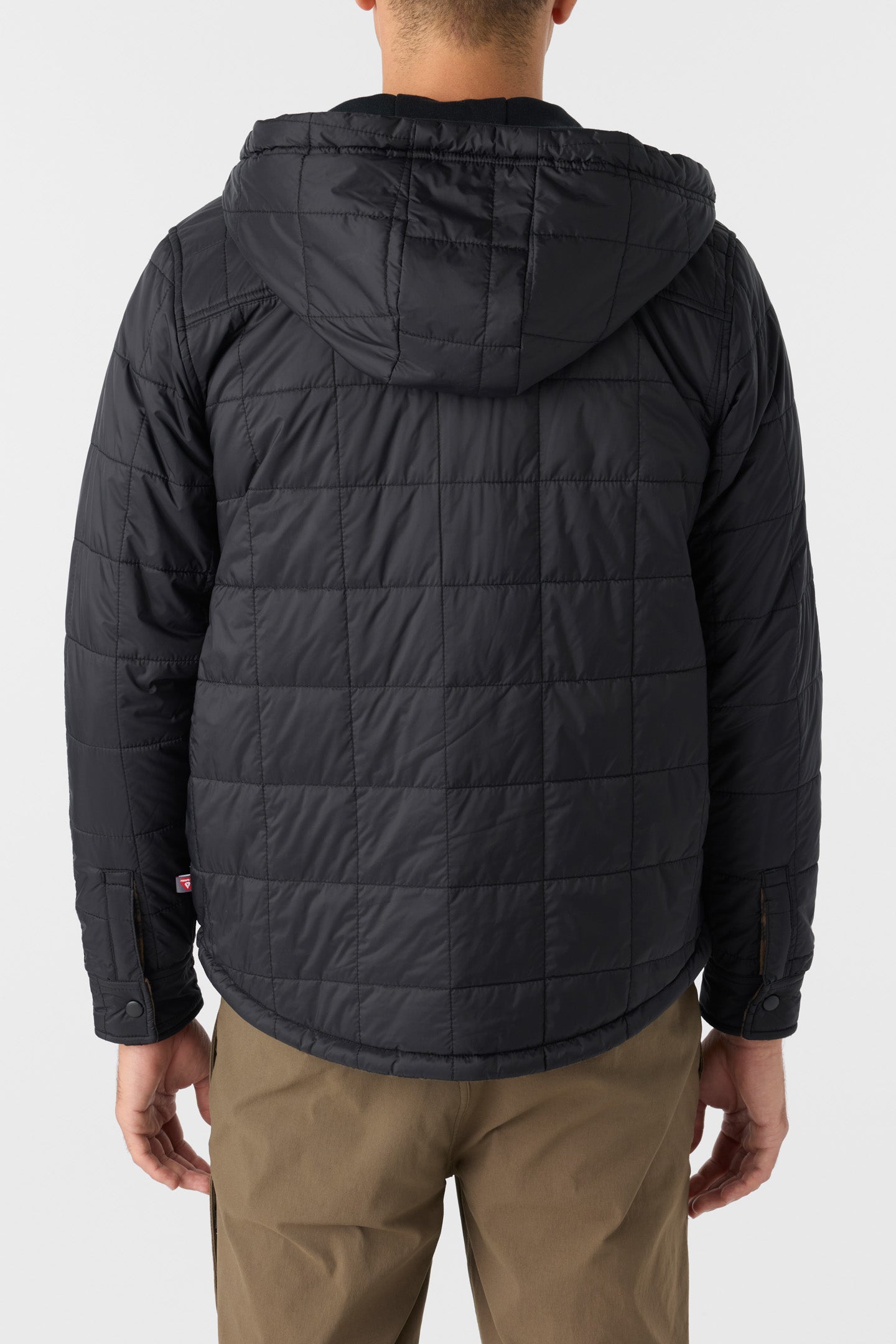 Glacier Hood Reversible Superfleece Jacket - Black | O'Neill