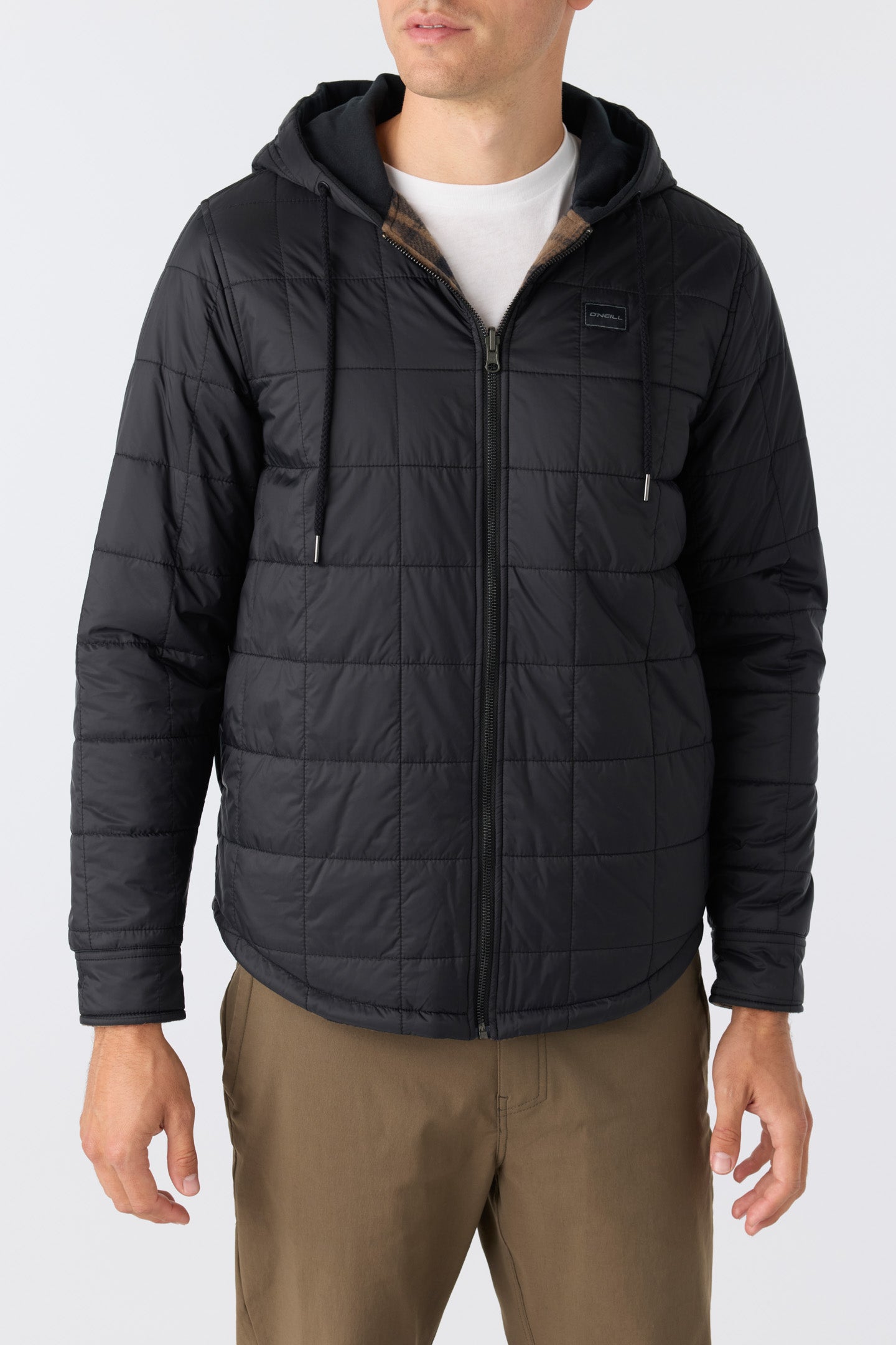 GLACIER HOOD REVERSIBLE SUPERFLEECE JACKET