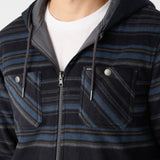 Glacier Hood Reversible Superfleece Jacket